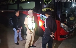 Xe khách chạy trên cao tốc Phan Thiết - Vĩnh Hảo vi phạm 4 lỗi, bị phạt hơn 61 triệu đồng