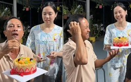 Cô gái khiến người xem cười đau bụng màn đu trend 'bánh kem thành tựu' độc lạ