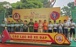 Công an TP.HCM ra mắt Câu lạc bộ xe đạp chuyên nghiệp