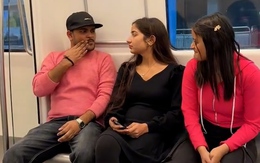 Chàng trai sướng queo quắt người vì tưởng được gái xinh thơm má