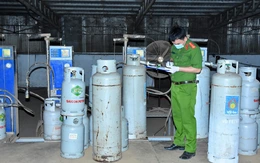 Triệt phá đường dây làm và bán gas giả lớn: Thu giữ 14 xe tải, gần 4.000 bình gas