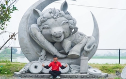 Linh vật 'Ngựa thương' chốt giá hơn 222 triệu đồng, dành tặng người nghèo đón Tết