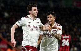 Declan Rice tỏa sáng giúp Arsenal lội ngược dòng kịch tính  trước Bournemouth