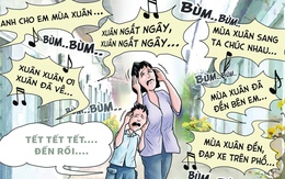 Biệt đội karaoke khu phố xin kính chào xuân mới