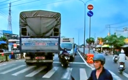 Xử phạt tài xế xe tải 19 triệu đồng vì chạy ngược chiều trên đường Trần Văn Giàu