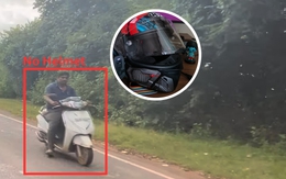 Mũ bảo hiểm thành camera AI, tự động bắt lỗi giao thông, báo cáo trực tiếp với cảnh sát