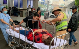 Cảnh sát giao thông dùng xe đặc chủng dẫn đường, đưa người bệnh tim nguy kịch đi cấp cứu