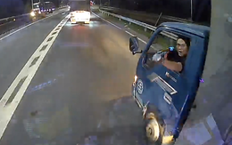 Trước khi xe khách rượt đuổi xe tải trên cao tốc TP.HCM - Trung Lương, đã xảy ra chuyện gì?