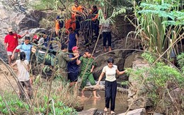 2 nam sinh lớp 11 chết đuối tại thác nước Ồ Ồ ở xã biên giới