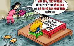 Dự án chống ngập... từ trong nhà