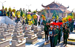 Ngày 'trở về' của hai anh em liệt sĩ sau gần nửa thế kỷ nằm lại nghĩa trang phía Nam