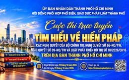 TP.HCM tổ chức thi trực tuyến tìm hiểu Hiến pháp, Luật Phát triển đô thị