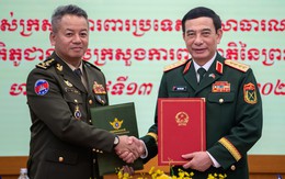 Việt Nam - Campuchia ký kế hoạch hợp tác quốc phòng năm 2027