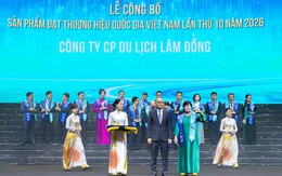 Dalattourist lần thứ 4 liên tiếp đạt Thương hiệu quốc gia