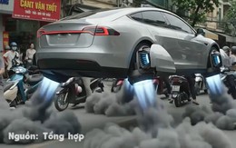 Dân mạng chế loạt video AI về siêu xe biết bay của Elon Musk
