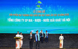 HABECO 8 lần liên tiếp đạt Thương hiệu Quốc gia