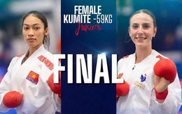 Trần Thị Cẩm Tú giành HCB karate trẻ thế giới