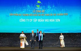 VAS ba lần liên tiếp được công nhận Thương hiệu Quốc gia