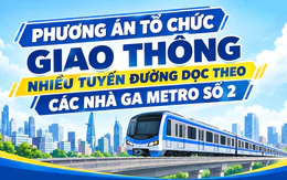 Tổng thể phương án tổ chức giao thông phục vụ thi công tuyến metro số 2 Bến Thành - Tham Lương