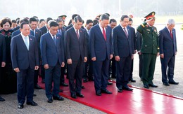Lãnh đạo Đảng, Nhà nước, đại biểu Quốc hội vào lăng viếng Chủ tịch Hồ Chí Minh
