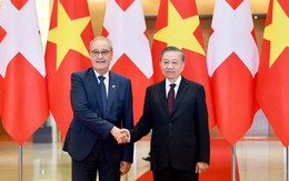 Tổng Bí thư, Chủ tịch nước Tô Lâm hội đàm với Tổng thống Thụy Sĩ