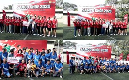 481 vận động viên hội tụ tại hội thao SAMCO Khỏe 2026