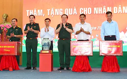 Nhiều chương trình an sinh xã hội trong ngày truyền thống 80 năm Cơ quan Chính trị Quân khu 8