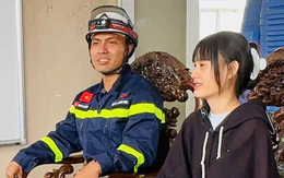Cô gái 21 tuổi tìm đến đội chữa cháy ở TP.HCM gửi thư 'cảm ơn vì đã cứu hai chị em'