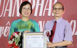 Nhà thơ Bằng Việt nhận Giải thưởng Bùi Xuân Phái