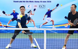 Hơn 500 người dự giải pickleball người cao tuổi TP.HCM