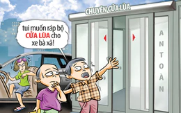 Phát minh cửa lùa cho ô tô, đường phố thái bình từ đây