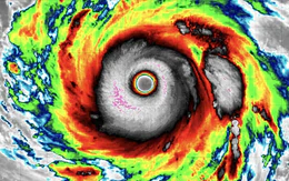 Gió siêu bão Champi lên 210km/h, mạnh nhất trên khu vực tây bắc Thái Bình Dương năm 2026