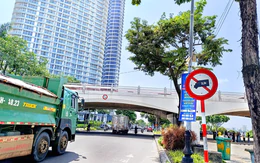 Vụ xe ben 30 tấn chở đất dán chữ ‘bình phong’ chạy vào đường cấm: Phạt tài xế
