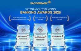 SACOMBANK nhận 3 danh hiệu về bán lẻ, chuyển đổi số và hỗ trợ doanh nghiệp