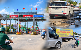 Ô tô né trạm thu phí BOT Điện Bàn, đường làng oằn mình, người dân mất ngủ