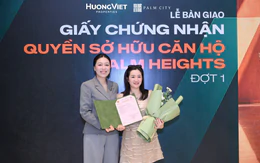 Palm Heights trao sổ hồng đợt 1: Khẳng định năng lực thực thi
