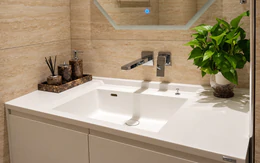 Giải pháp lavabo liền khối cho gia đình nhiều thế hệ