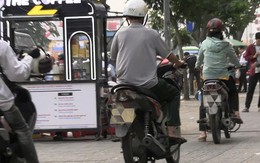 163 xe máy chạy trên vỉa hè đường Nguyễn Oanh sẽ bị phạt 5 triệu đồng, trừ 2 điểm bằng lái mỗi trường hợp