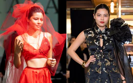Á hậu Việt diễn cho hai nhà thiết kế tại San Francisco Fashion Week