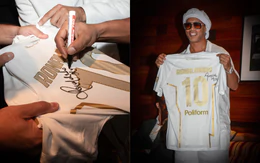 Ronaldinho chưa đá trở lại đã gây sốt bóng đá Ý