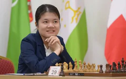 Bà xã Nguyễn Ngọc Trường Sơn đứng hạng 4 thế giới giải cờ vua độc đáo