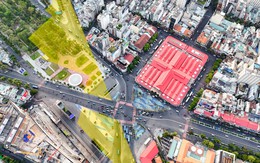 Một góc ga Bến Thành sắp quây rào, người dân lưu ý hướng đi ở trung tâm TP.HCM có thay đổi