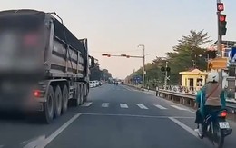 Lý do xe đầu kéo đã dừng đèn đỏ vẫn bị lập biên bản xử phạt 18-20 triệu đồng
