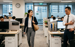 Phòng nhân sự nhắc nhở khi chúng tôi 'đúng giờ về là đứng dậy ra về'