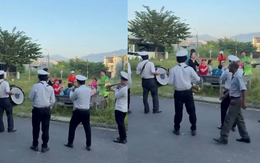 Chuẩn bị thổi nến sinh nhật thì hữu duyên gặp đội kèn đám tang