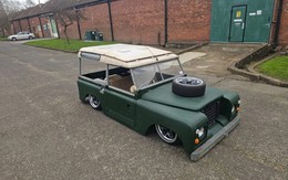 Chiếc Land Rover 'lùn' nhất thế giới, ai thích phượt nhìn thấy cũng 'tức'