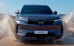 Lộ diện xe điện 'lạ' ở Việt Nam, dễ là VinFast VF 9 đời mới