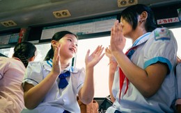 Nhiều học sinh xã Quỳnh Tam, Nghệ An trở lại trường