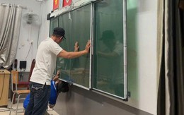 Lớp học '3 ngày không có bảng' đã có bảng mới, nhà trường nói 'rút kinh nghiệm sâu sắc'