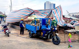 Vụ vỡ tường bao dự án chung cư ở Đồng Nai: Làm hàng rào mới, đào mương thoát nước